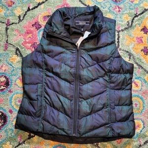 NWT Land’s End 600 Down Puffer Vest, Large